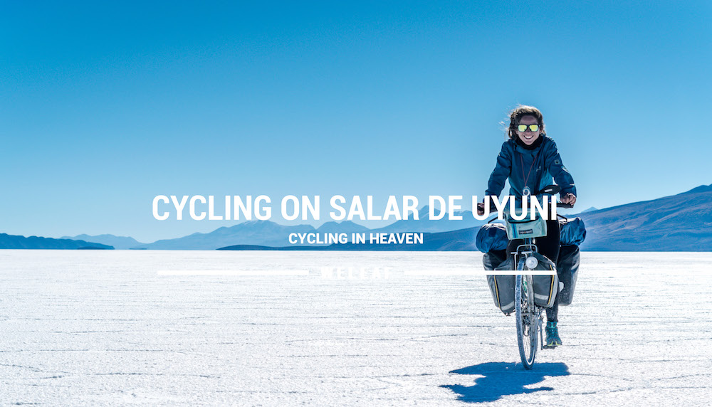 Cycling Salar de Uyuni video