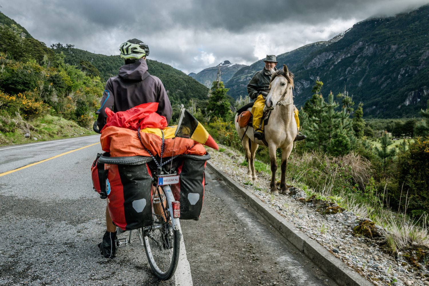 Bicycle touring pack list