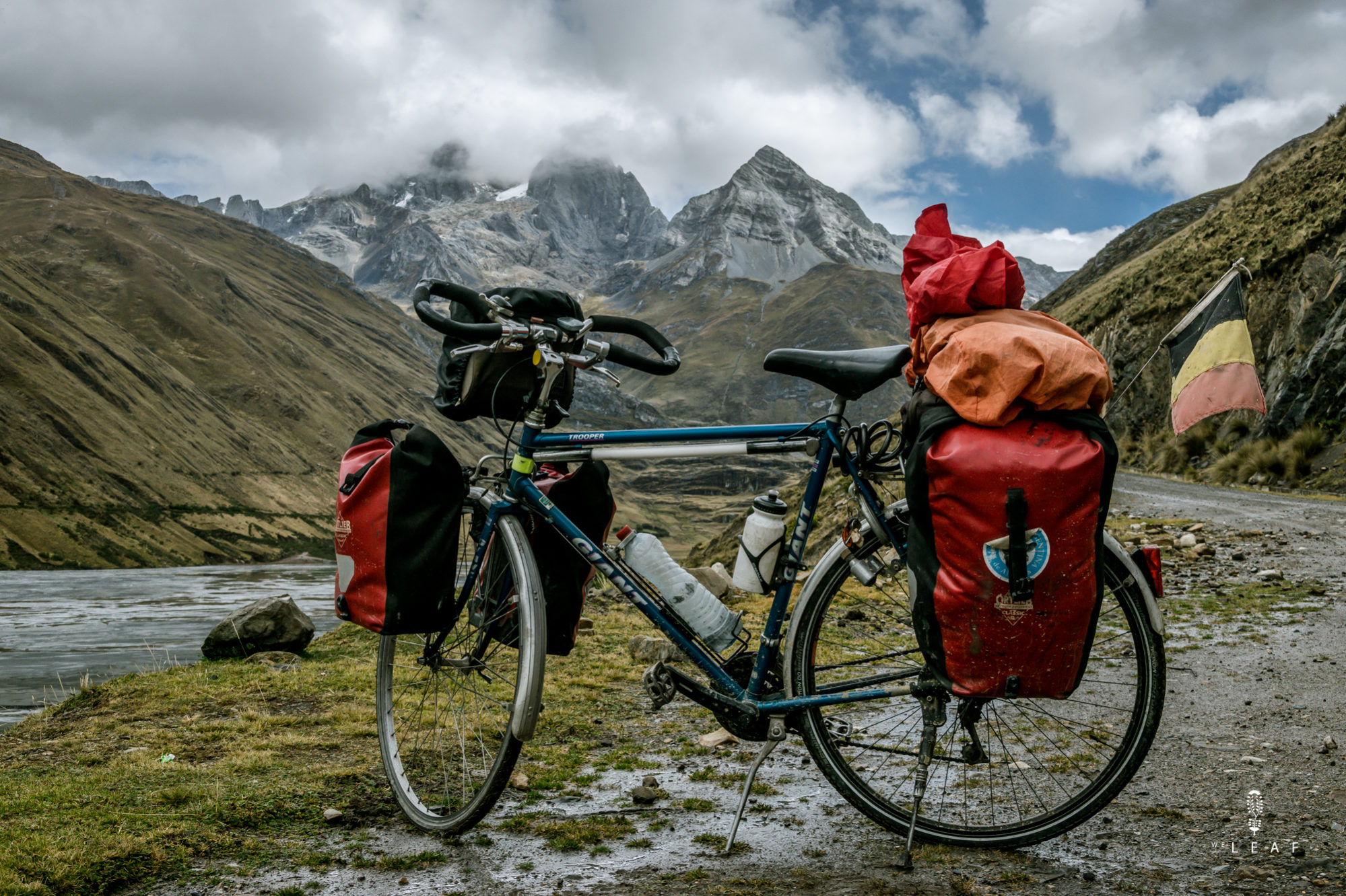 Cycling route in Peru: Huanuco to Huaraz