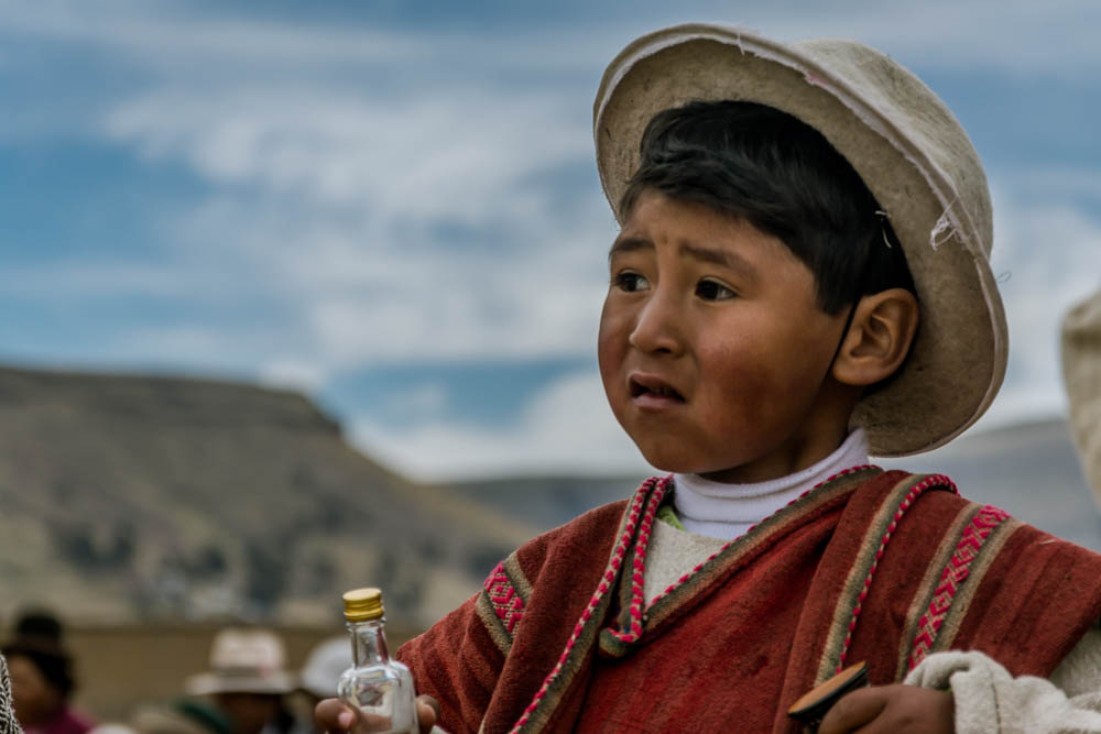 jongetje uit Peru