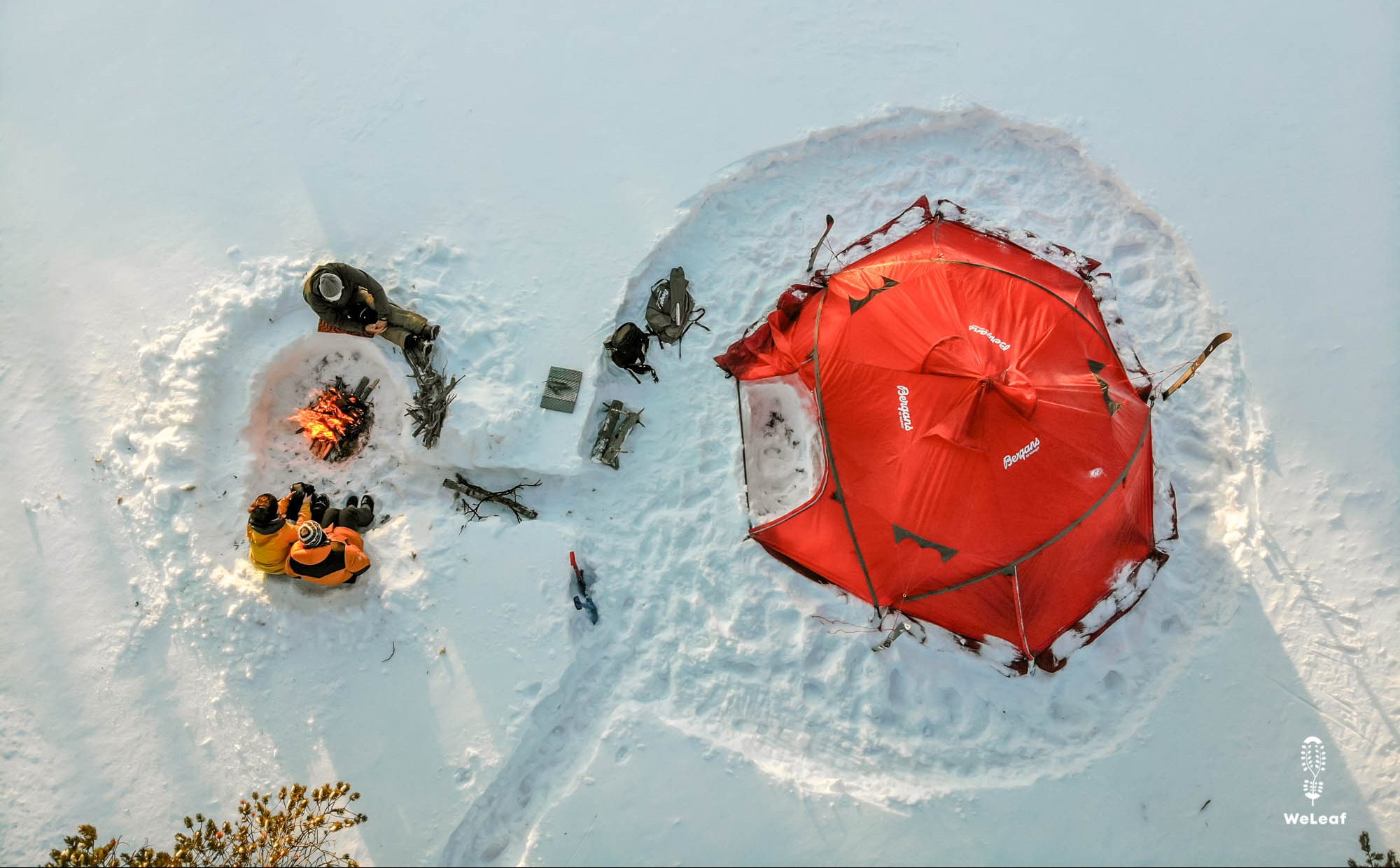 Wintertocht Noorwegen