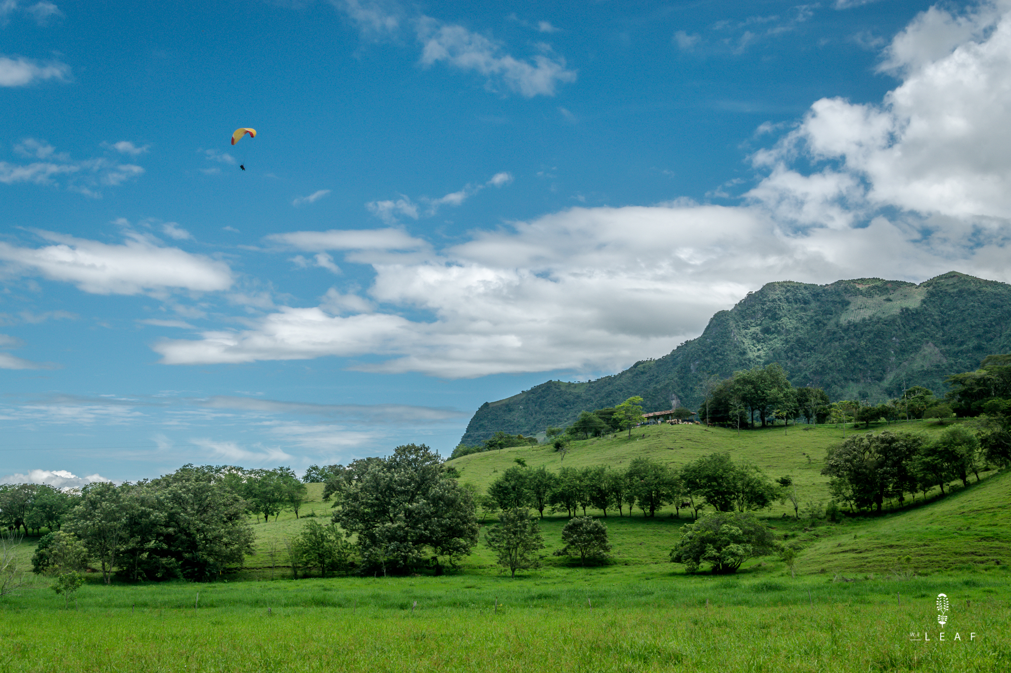 paragliden in Colombia